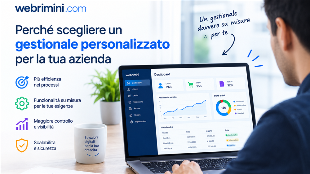 Perchè scegliere un gestionale personalizzato per la tua azienda